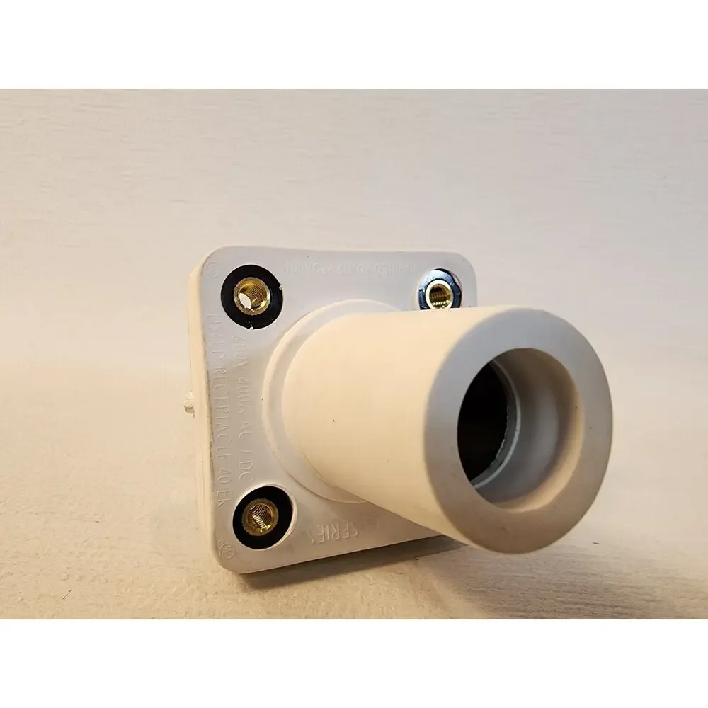 ADI Marinco CLS40FRB-B CLS Series Panel Mount (400A) Double Set Screw White